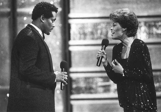 Luther Vandross and Dionne Warwick