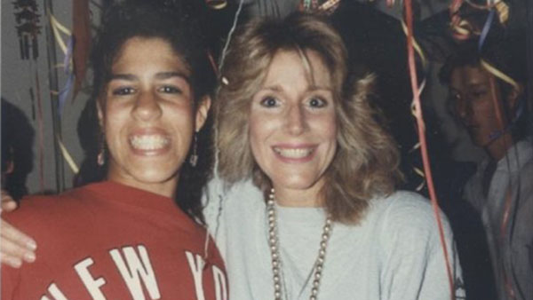 Rain Pryor with her mother Shelley Donis