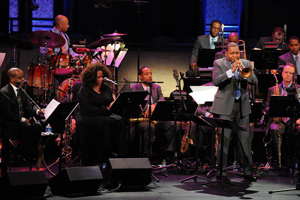 Wynton Marsalis with the JALC Orchestra