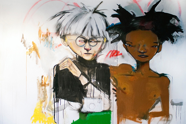 Hebru Brantley;Warhol and Basquiat