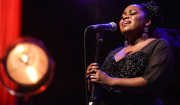 Zara McFarlane performs at Queen Elizabeth Hall 