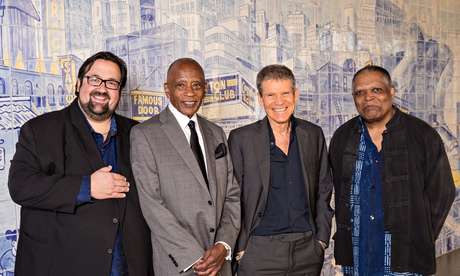 from left: Joey DeFrancesco, Bobby Hutcherson, David Sanborn and Billy Hart